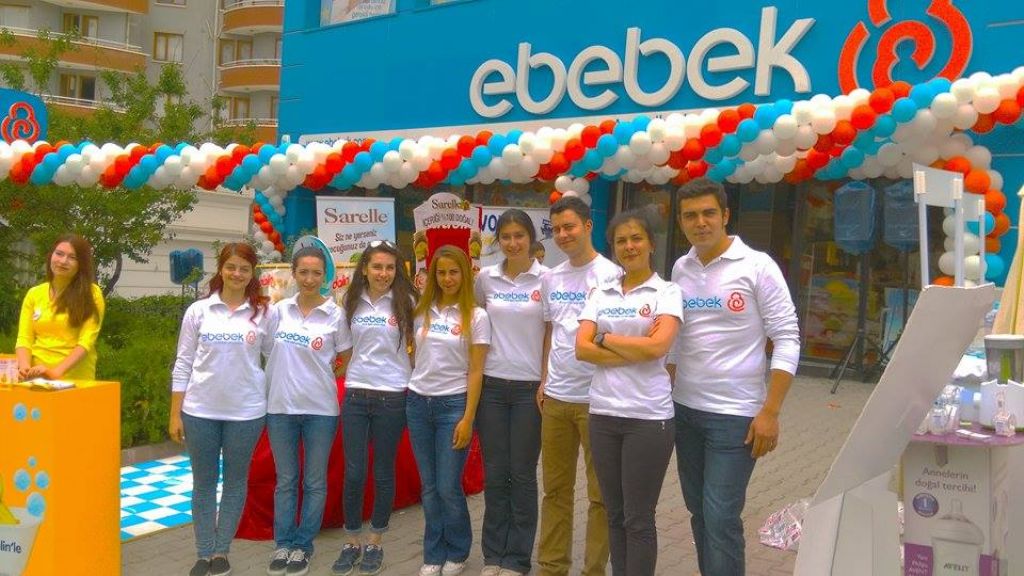 e bebek cukurambar magaza acilisi
